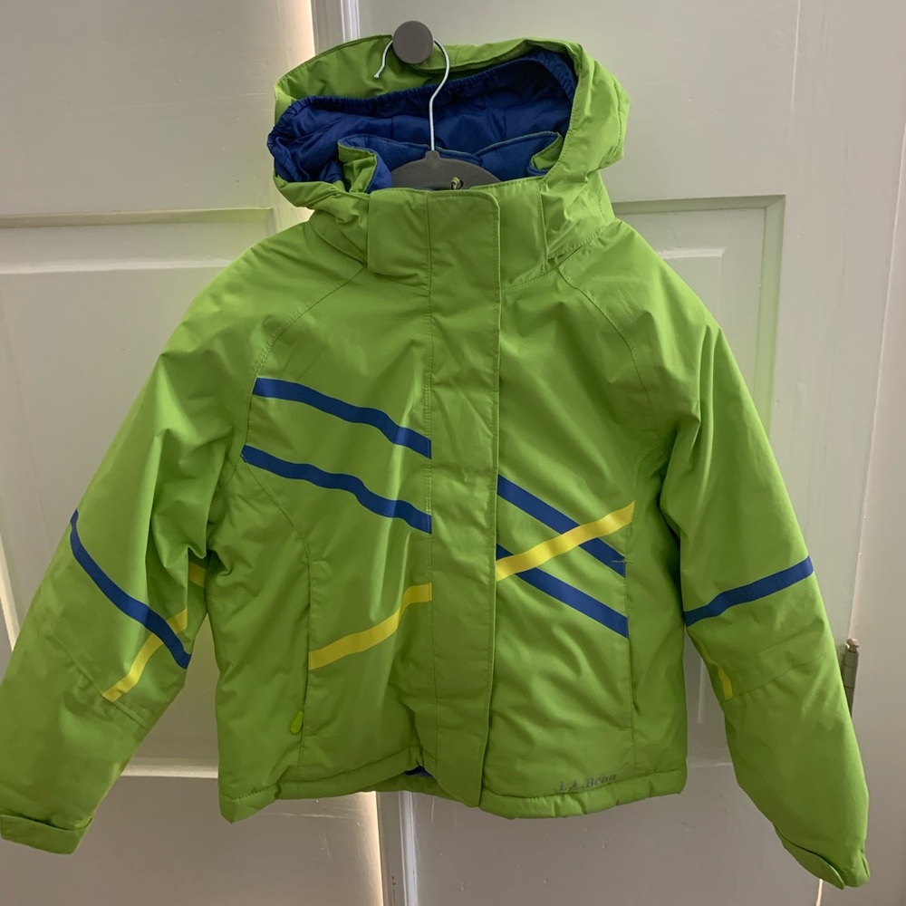 LL Bean ski jacket. Size 5-6 little kids. Gently worn